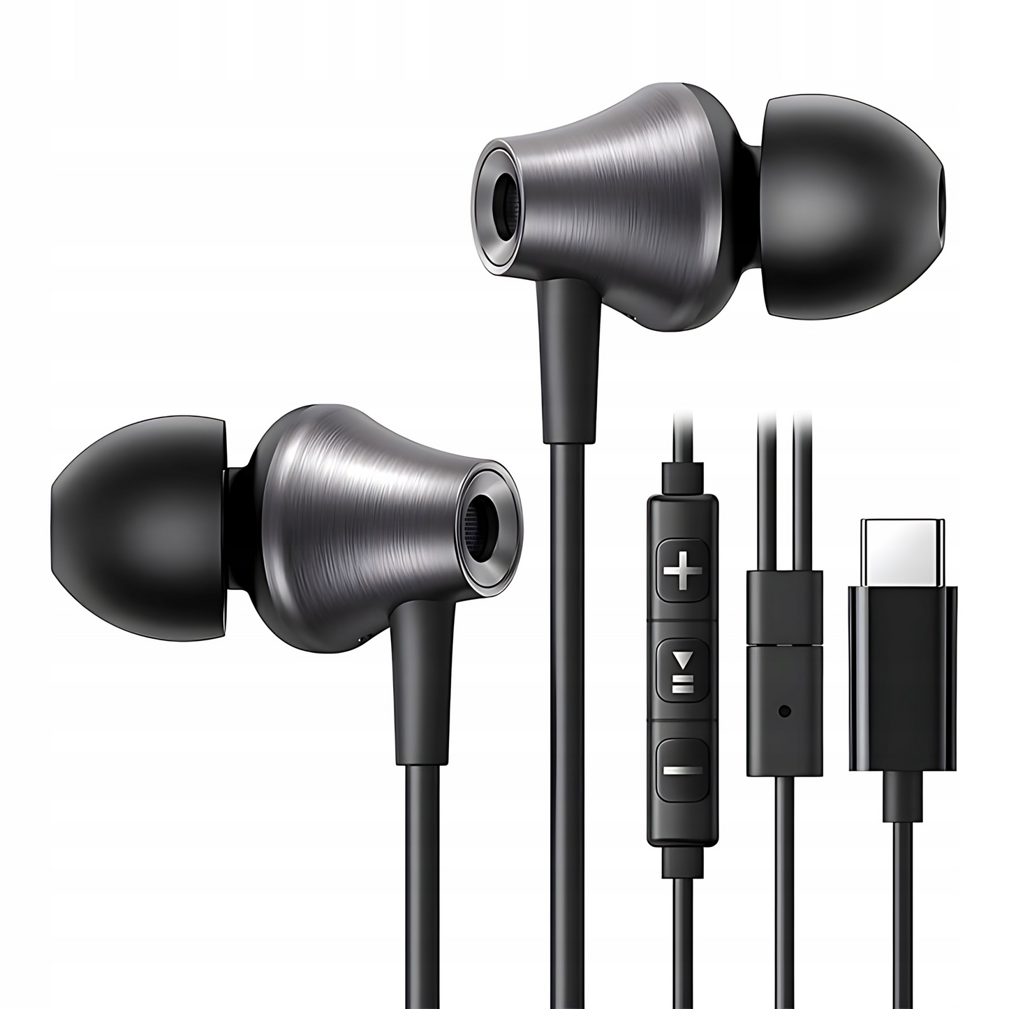 Handsfree USB-C UGREEN EP105, Schwarz