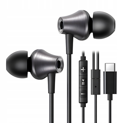 Handsfree USB-C UGREEN EP105, Schwarz