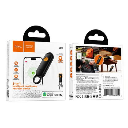 HOCO SmartTag E99 Flash für iOS Series, Schwarz