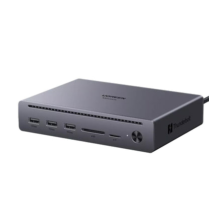 Hub Thunderbolt UGREEN U712, 10in1, Grau