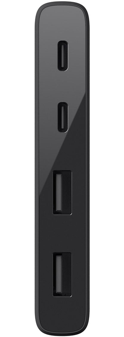 Belkin Mini USB-C Hub, 2 x USB-A 3.1 - 2 x USB-C, Schwarz F4U090btBLK