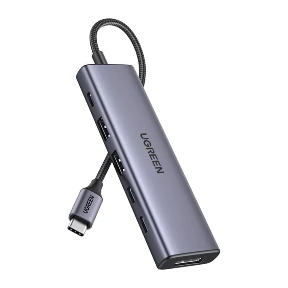 Hub USB-C UGREEN CM511 (75586), 6in1, Grau
