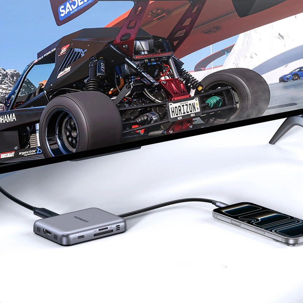 USB-C Hub UGREEN CM896 (65759), 7in1, Grau