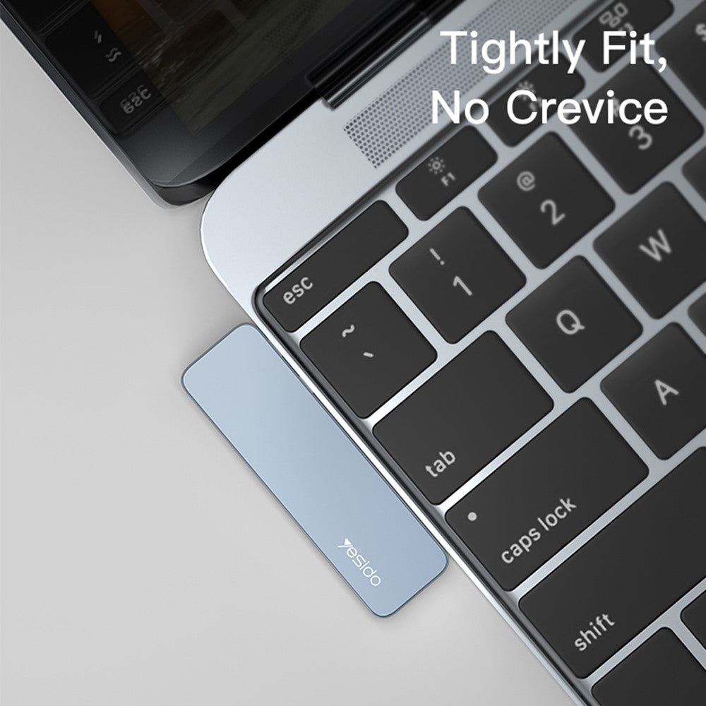 USB-C Hub Yesido HB10 für Apple MacBook Pro / Air, 6in1, Grau