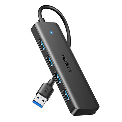 USB-Hub UGREEN CM219 (25851), 4 x USB-A 3.0, Schwarz