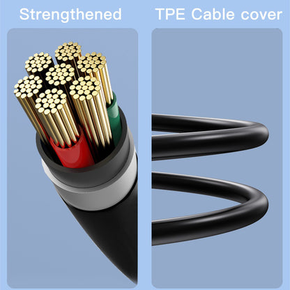 USB-Hub Yesido HB12, 4in1, Grau