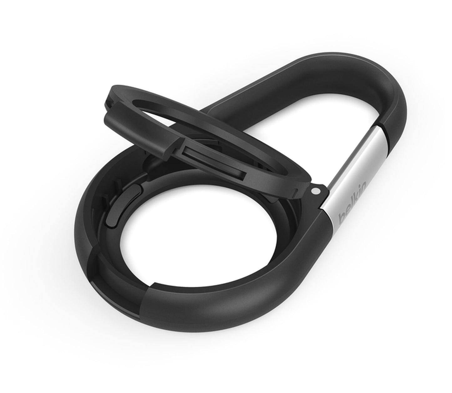 Belkin Karabinerhülle für Apple AirTag, Schwarz MSC008btBK