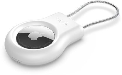 Belkin Wire Cable Hülle für Apple AirTag, Weiß MSC009btWH