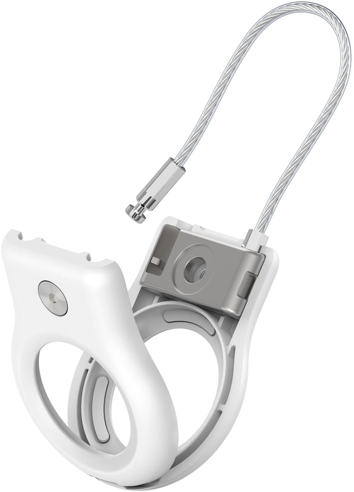Belkin Wire Cable Hülle für Apple AirTag, Weiß MSC009btWH