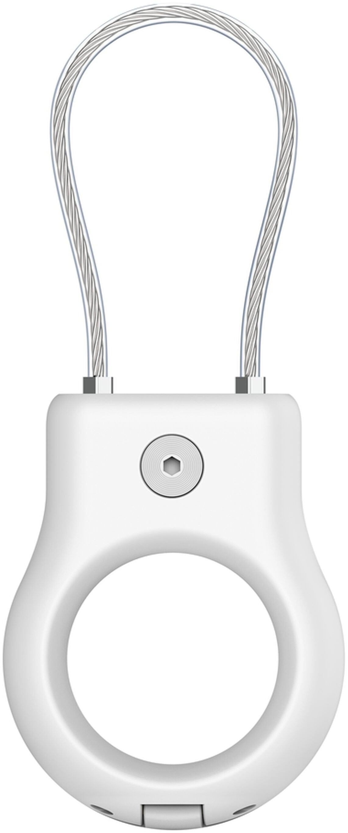 Belkin Wire Cable Hülle für Apple AirTag, Weiß MSC009btWH