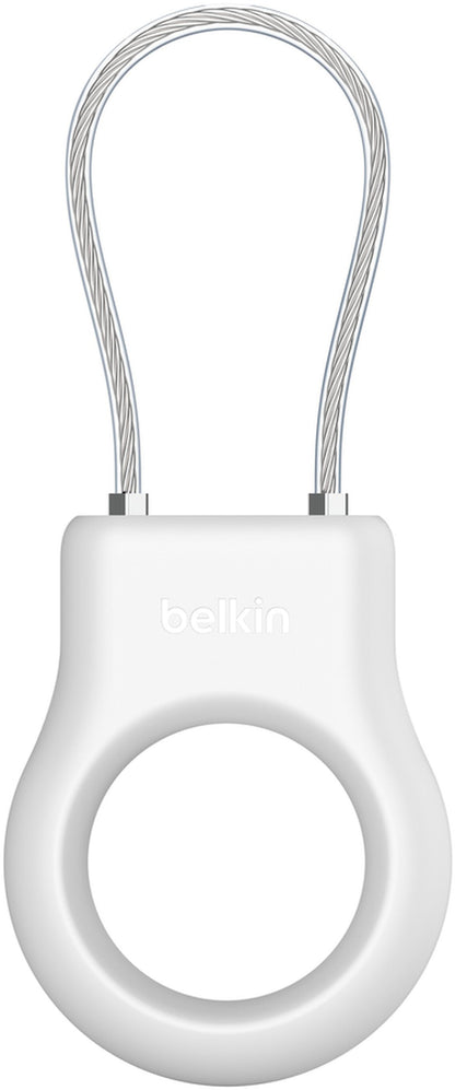 Belkin Wire Cable Hülle für Apple AirTag, Weiß MSC009btWH