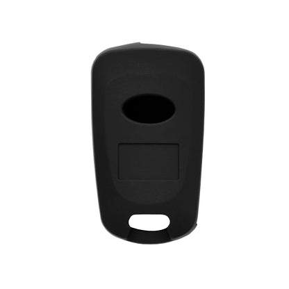Techsuit Autoschlüsselhülle 2003.04 für Hyundai Elantra / Kia Picanto, Schwarz