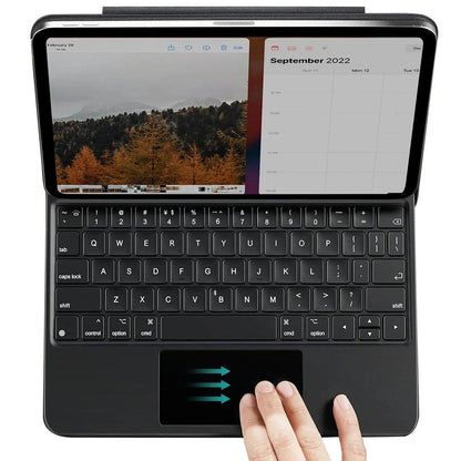 Tastaturhülle für Apple iPad (2025) / (2022), ESR, Rebound, Grau