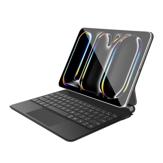 Tastaturhülle für Apple iPad Pro 11 (2025) / (2024), Tech-Protect, SmartCase Magnetic, Schwarz