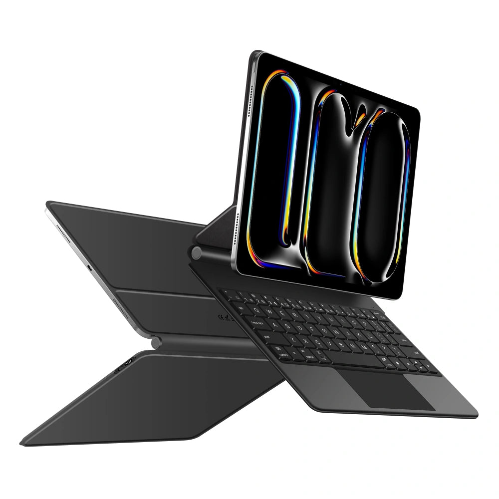 Tastaturhülle für Apple iPad Pro 11 (2025) / (2024), Tech-Protect, SmartCase Magnetic, Schwarz