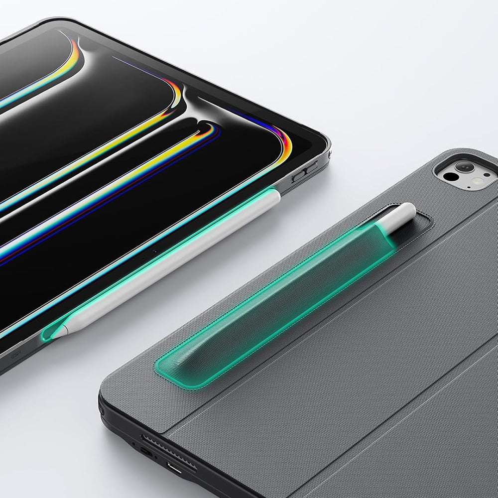 Hülle mit Tastatur für Apple iPad Air 11 (2025) / Air 11 (2024) / Air (2022) / Air (2020), ESR, Shift, Grau