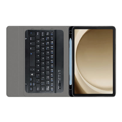 Tastaturhülle für Samsung Galaxy Tab A9+, Techsuit, CozyTab, Schwarz