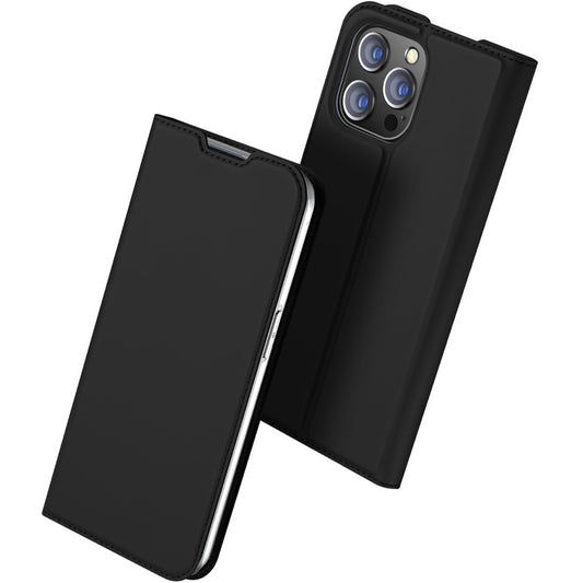 Hülle für Apple iPhone 14 Pro, DUX DUCIS, Skin Pro, Schwarz