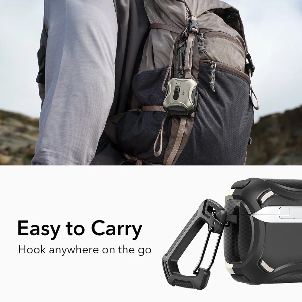 ESR Cyber FlickLock Case for Apple AirPods Pro 3, Gray