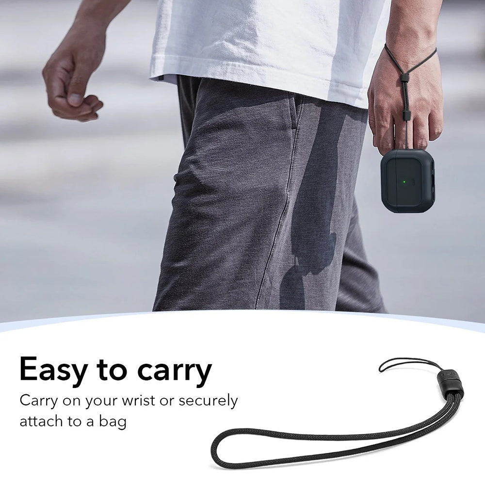 ESR Orbit Hybrid Hülle für Apple Airpods Pro 3, Schwarz, Wiederverpackt