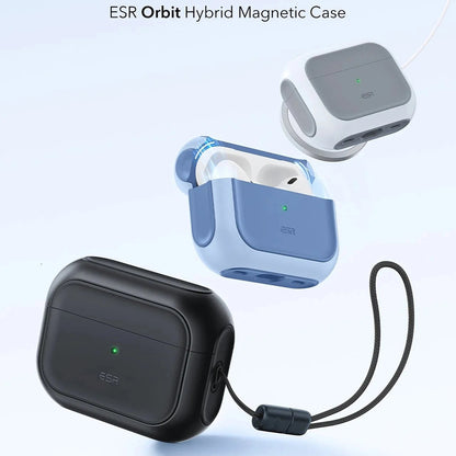 ESR Orbit Hybrid Hülle für Apple Airpods Pro 3, Schwarz, Wiederverpackt