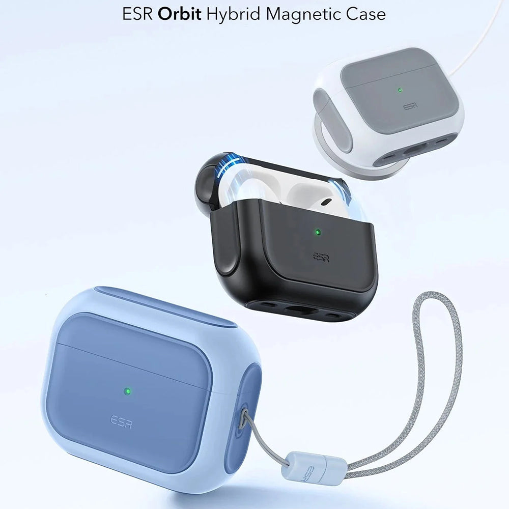 ESR Orbit Hybrid Hülle für Apple AirPods Pro 3, Blau