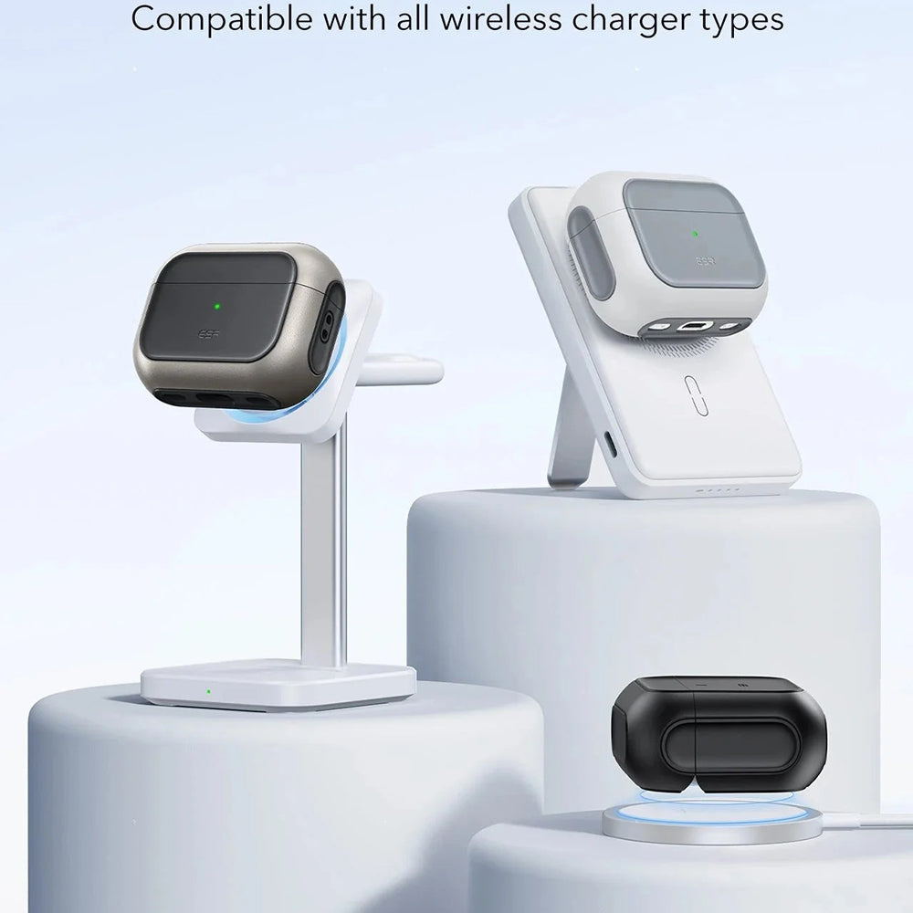 ESR Orbit Hybrid Hülle für Apple AirPods Pro 3, Grau