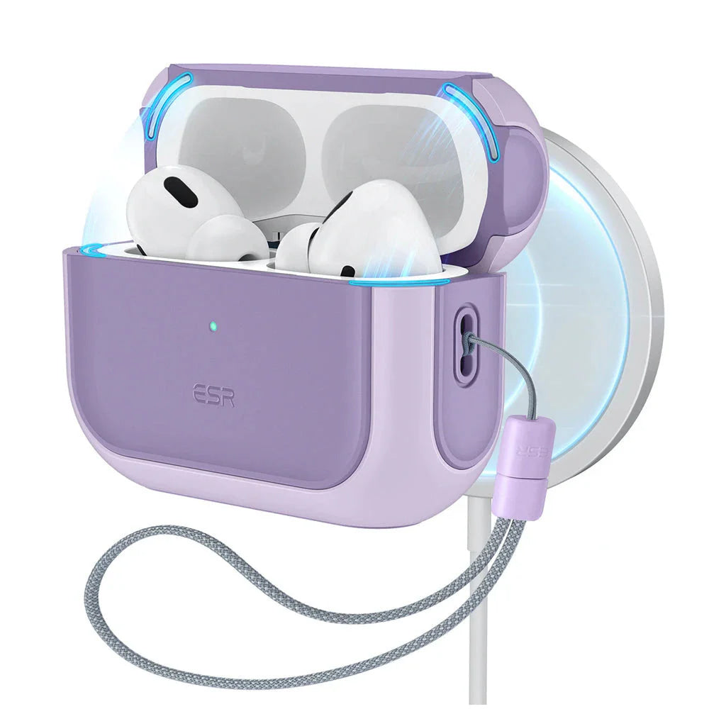 ESR Orbit Hybrid Hülle für Apple AirPods Pro 3, Lila