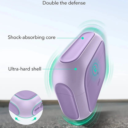 ESR Orbit Hybrid Hülle für Apple AirPods Pro 3, Lila