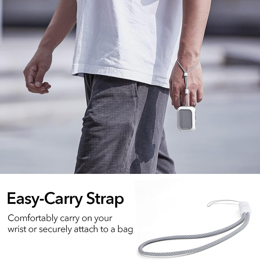 ESR Orbit Hybrid Hülle für Apple AirPods Pro Serie, Weiß