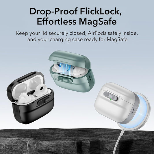 ESR Pulse Hülle für Apple AirPods 4, Grün