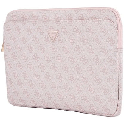 Guess 4G Triangle Logo Hülle für 14-Zoll-Laptop, Rosa