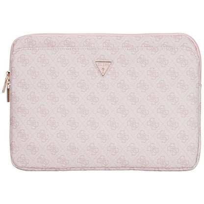 Guess 4G Triangle Logo Hülle für 14-Zoll-Laptop, Rosa