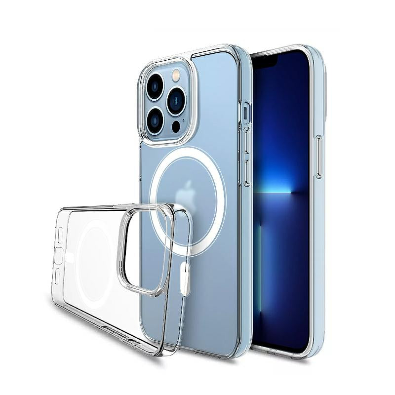 MagSafe-Hülle für Apple iPhone 15, OEM, Transparent