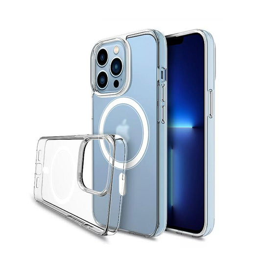 MagSafe-Hülle für Apple iPhone 15, OEM, Transparent