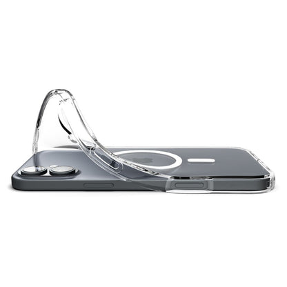 MagSafe Case for Apple iPhone 16, Spigen, Liquid Crystal, Transparent ACS08390