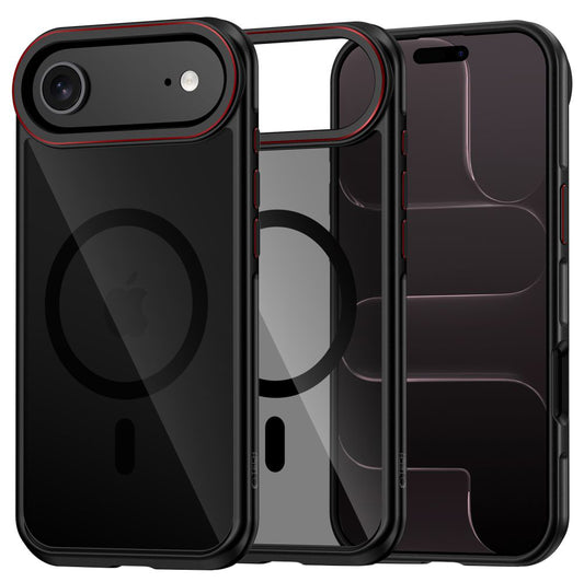 MagSafe Hülle für Apple iPhone 17 Air, Tech-Protect, Maghybrid, Schwarz