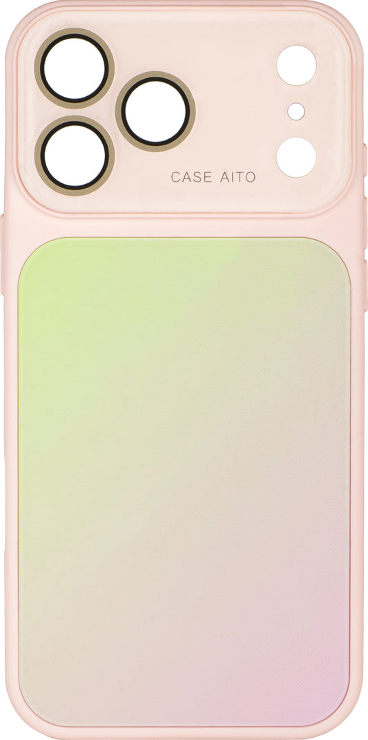 MagSafe-Hülle für Apple iPhone 17 Pro Max, OEM, Gradient, Rosa Grün