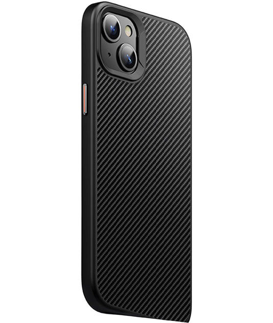 MagSafe-Hülle für Apple iPhone 15, OEM, Carbon, Schwarz