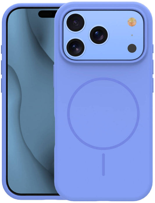 MagSafe-Hülle für Apple iPhone 18 Pro / 17 Pro, OEM, Silicone Thin, Blau