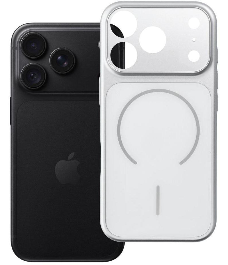 MagSafe-Hülle für Apple iPhone 18 Pro / 17 Pro, OEM, Make 18, Silberfarben