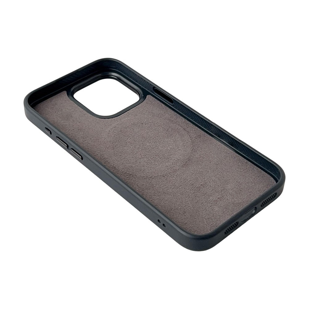 MagSafe-Hülle für Apple iPhone 14 Pro Max, OEM, Rundbildschirm Smart E-Ink, Schwarz