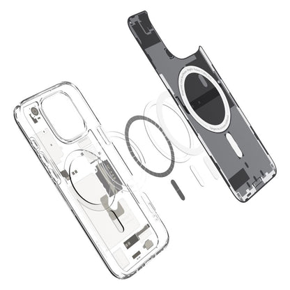 MagSafe Hülle für Apple iPhone 16 Pro Max, Spigen, Ultra Hybrid Zero One, Grau ACS08381