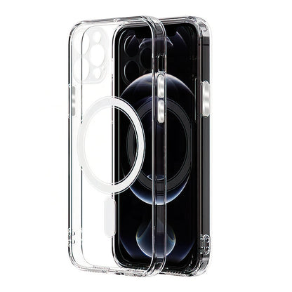 MagSafe-Hülle für Apple iPhone 16 Pro, OEM, Clear mit Kameraschutz, Transparent