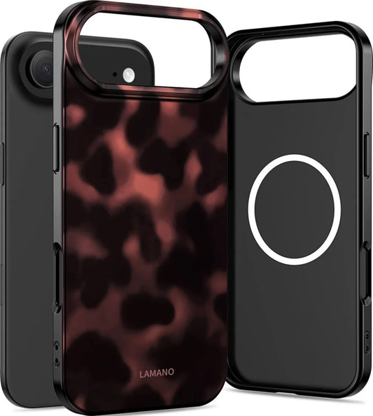 MagSafe Hülle für Apple iPhone 17 Air, Tech-Protect, Lamano Panther, Schwarz