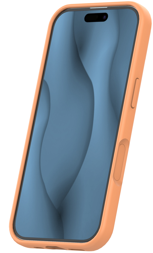 MagSafe-Hülle für Apple iPhone 17, OEM, Silicone Thin, Orange