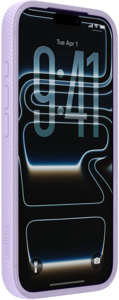 MagSafe-Hülle für Apple iPhone 17 Pro Max, Belkin, SheerForce Grip, Violett MSA036hqLV