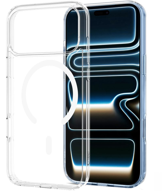 MagSafe-Hülle für Apple iPhone 18 Pro Max / 17 Pro Max, Tech-Protect, Flexair Hybrid, Transparent