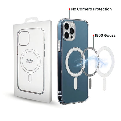 MagSafe Hülle für Apple iPhone 17, OEM, Klar, Transparent