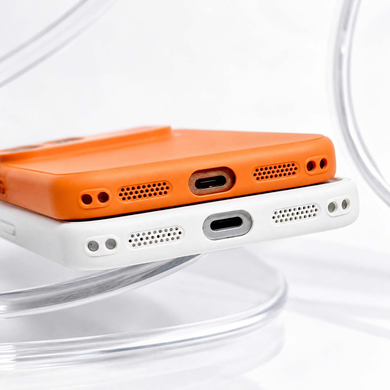 MagSafe-Hülle für Apple iPhone 17 Pro Max, OEM, Echtglas, Blau